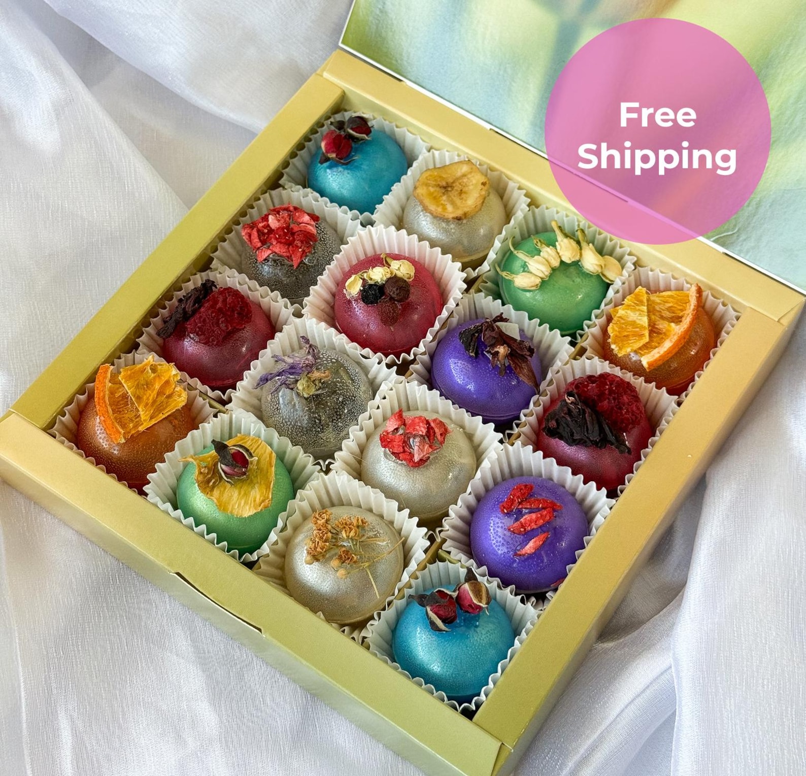 Natural Tea Gifts Tea Bombs