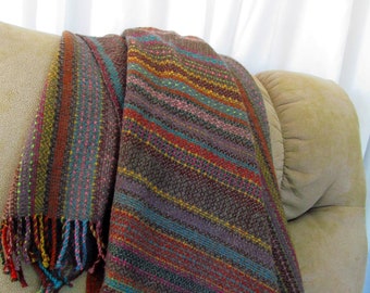 Hand Woven Wool Throw