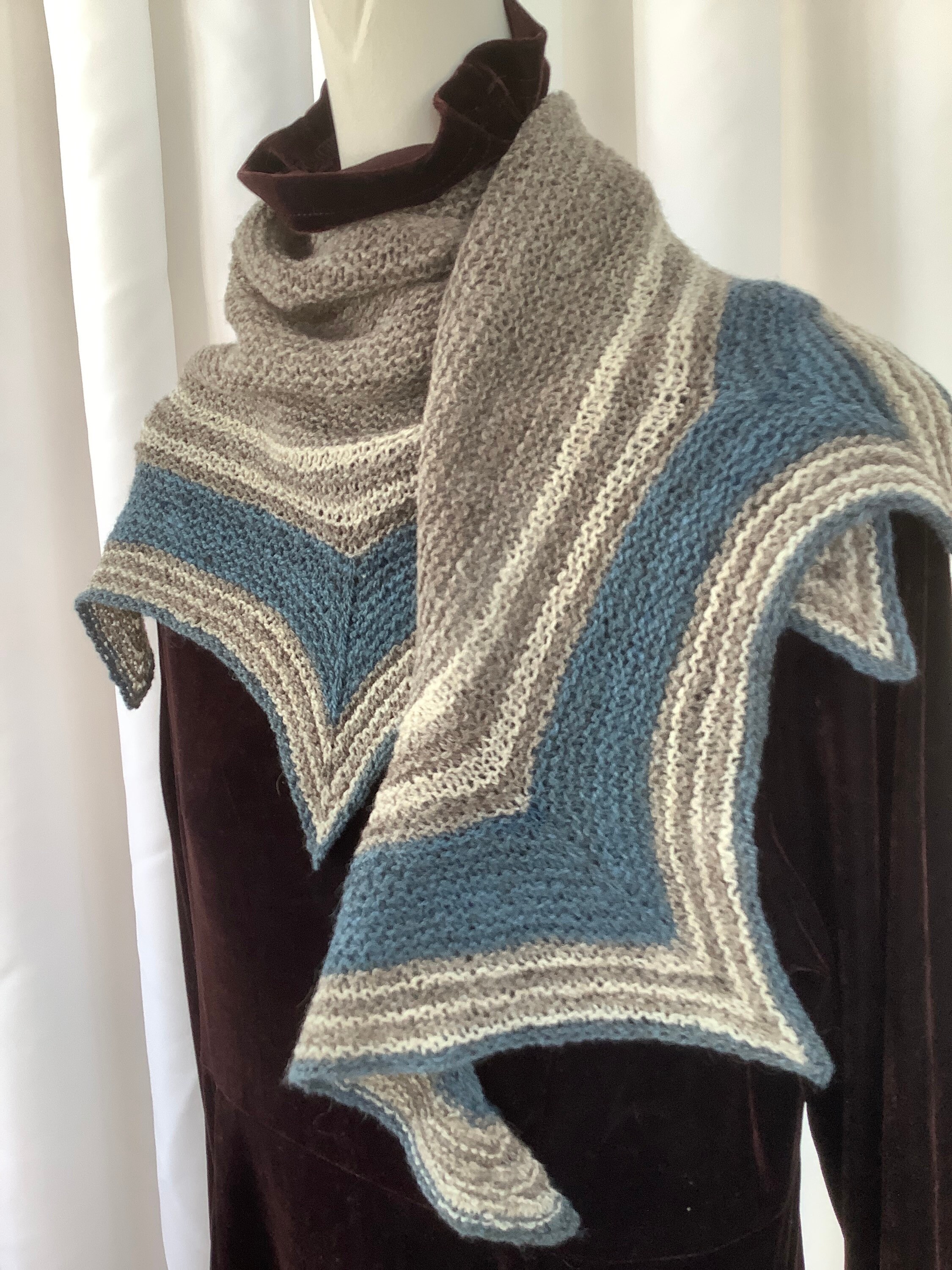 Patterned Hand Wraps Handspun Ladies Wrap - Etsy