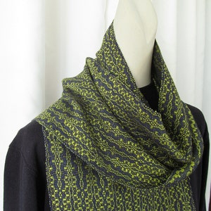 Hand Woven Tencel and Cotton Scarf
