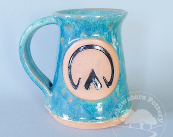 Handmade Barefoot Hoof mug, barefoot horse, equestrian mug, equestrian gift, equine mug