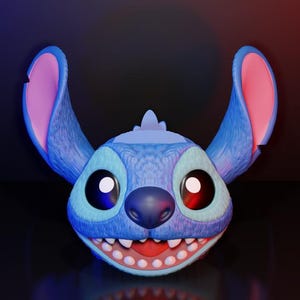 3D Printed Stitch Controller Stand – Disney Gamer Gift image 4