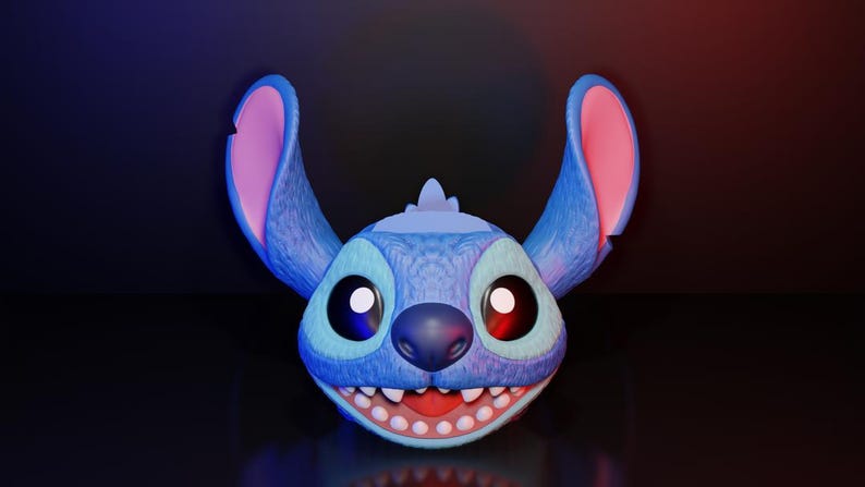 3D Printed Stitch Controller Stand – Disney Gamer Gift image 4