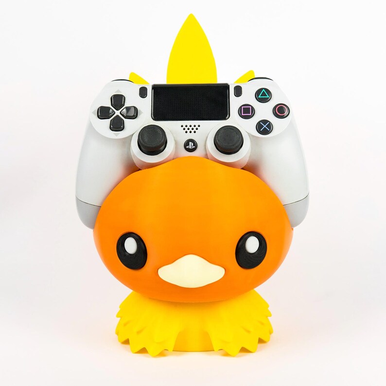 3D Printed Torchic Joystick Stand – Pokémon PS5/Xbox/Switch Controller Dock image 5