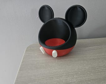Mickey Mouse Flower Pot – 3D Printed Disney Jewelry Holder & Planter