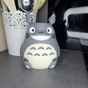Totoro Pen Holder: 3D Printed Studio Ghibli Desk Organizer image 6
