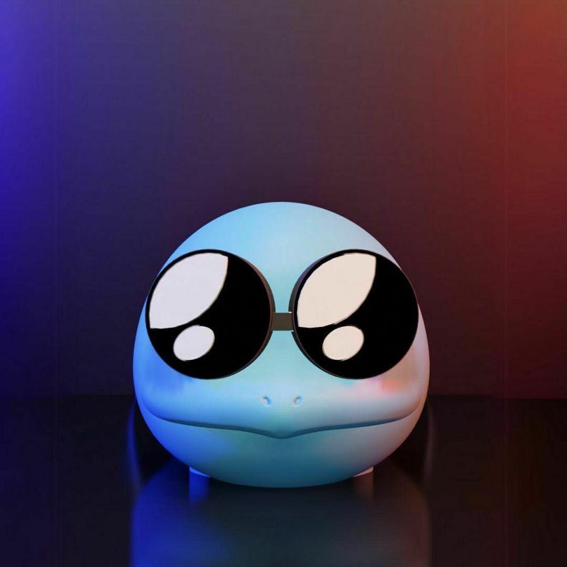 Squirtle Controller Stand – 3D Printed Pokémon Gamepad Holder image 3