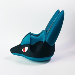 Soporte para mando de Lucario impreso en 3D – Decoración para gamers de Pokémon imagen 2