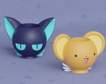 Kero & Spinel Sun Planter – Cardcaptor Sakura-pennenhouder Kero Suppi-pot