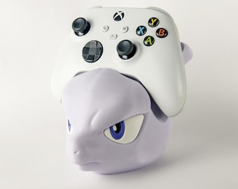 Mewtwo-controllerstandaard – 3D-geprinte Pokémon-gamepadhouder