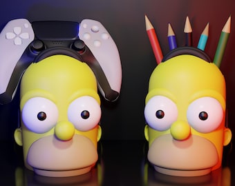 シンプソンズ バート・シンプソン 3Dフィギュア、電話ホルダー