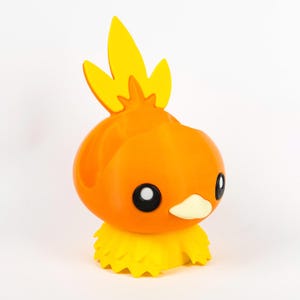 3D Printed Torchic Joystick Stand – Pokémon PS5/Xbox/Switch Controller Dock image 2