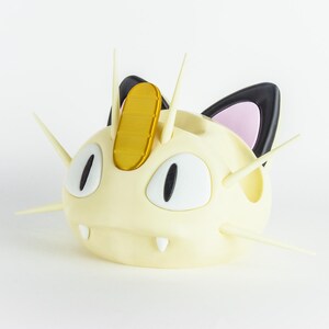 Meowth Pokémon Controller Stand – 3D Printed Gamepad Holder for Xbox – Kanto Decor Dock image 3