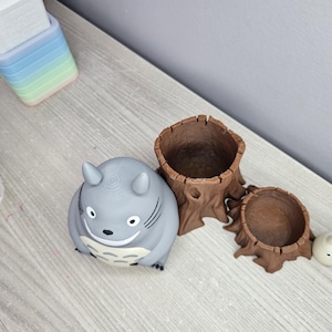 Ensemble porte-stylo et jardinière Totoro – Adorable bureau et décoration d'intérieur image 8