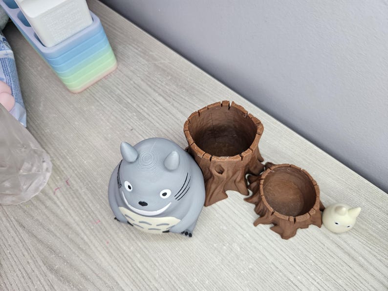 Ensemble porte-stylo et jardinière Totoro – Adorable bureau et décoration d'intérieur image 8