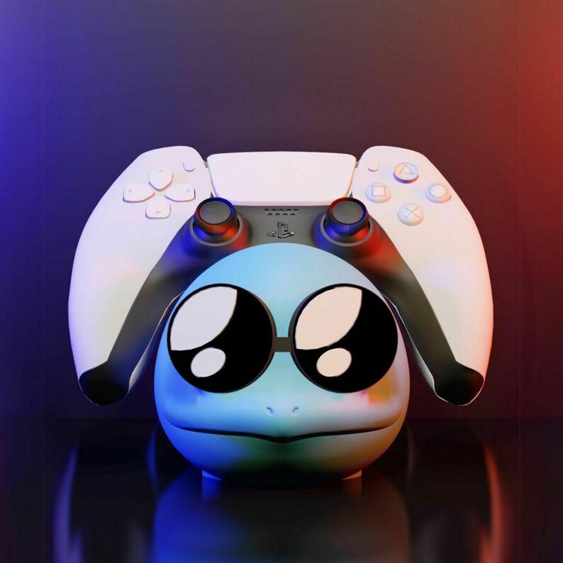 Squirtle Controller Stand – 3D Printed Pokémon Gamepad Holder image 4