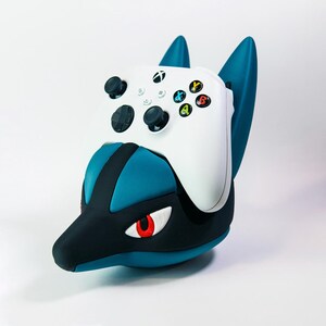 Soporte para mando de Lucario impreso en 3D – Decoración para gamers de Pokémon imagen 4