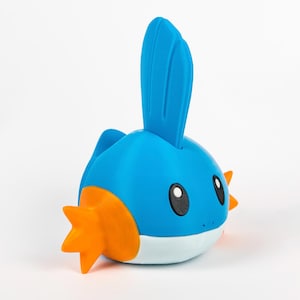 3D Printed Mudkip Controller Stand – Pokémon Gamepad Dock, Water Starter Gift image 3