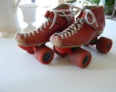 People Who Have Favourited Vintage Riedell Rs 1000 Red Roller Skates With Red Wheels On Sale 49 By Retrodaisygirl Etsy