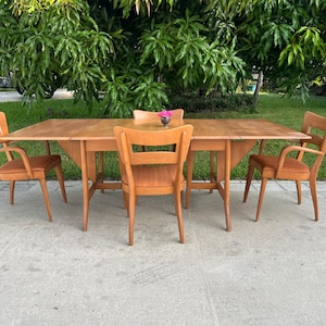 HOLD Paul Mccobb Style Heywood Wakefield Mid Century Drop Leaf