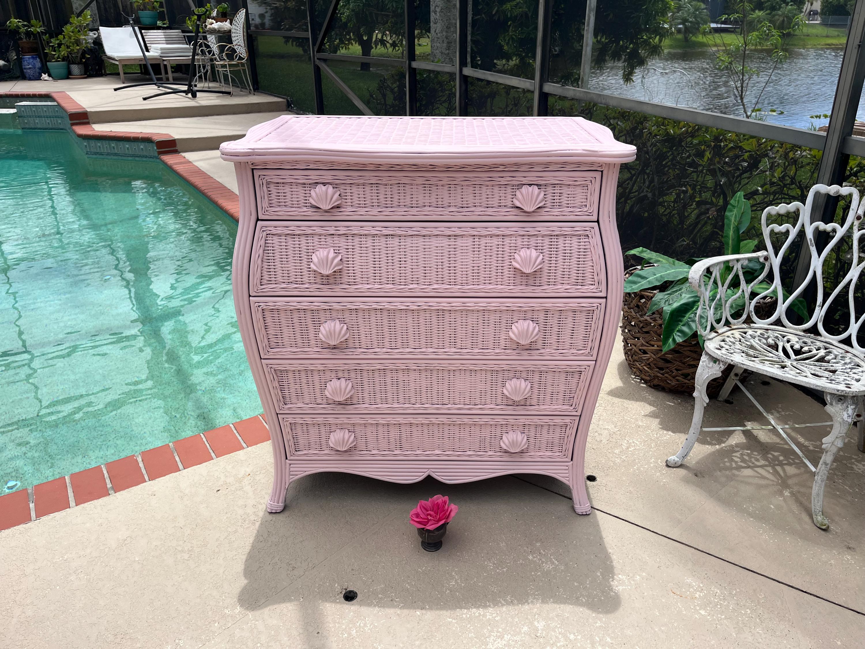 Pink Tallboy Dresser - Etsy