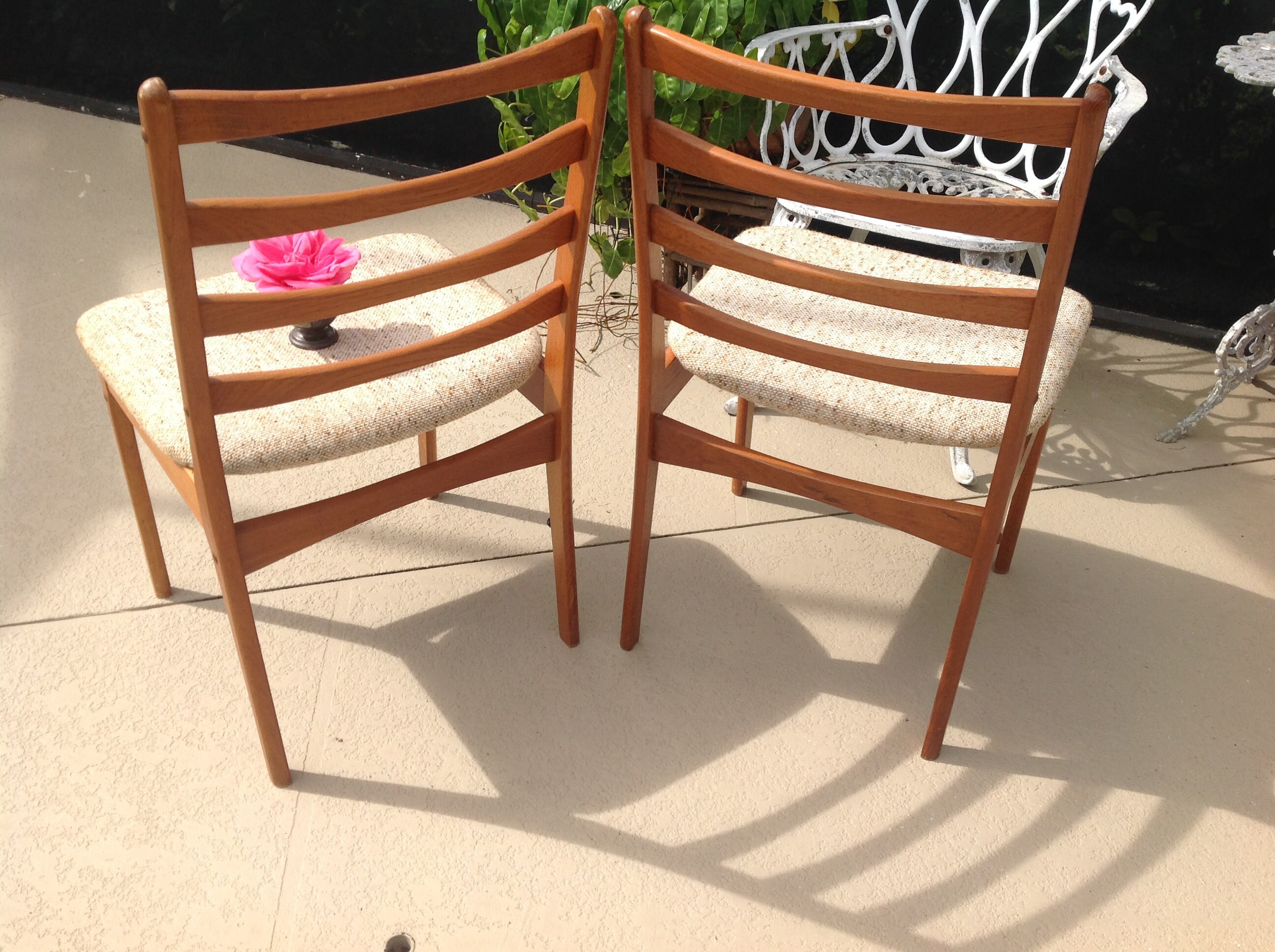 DANISH TEAK CHAIR Alfr. Sand Mobelfabrikk Style Chairs, Mid Century Modern  Mobelfabrikk Flekkefjord Style Chairs, 3 Avail Retro Daisy Girl - Etsy