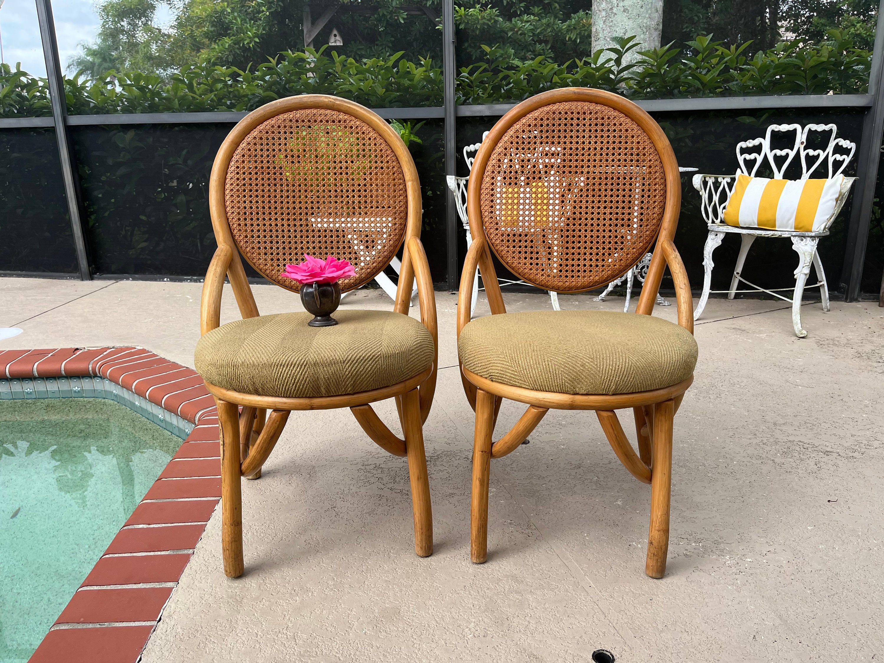 Bamboo sale rattan chair