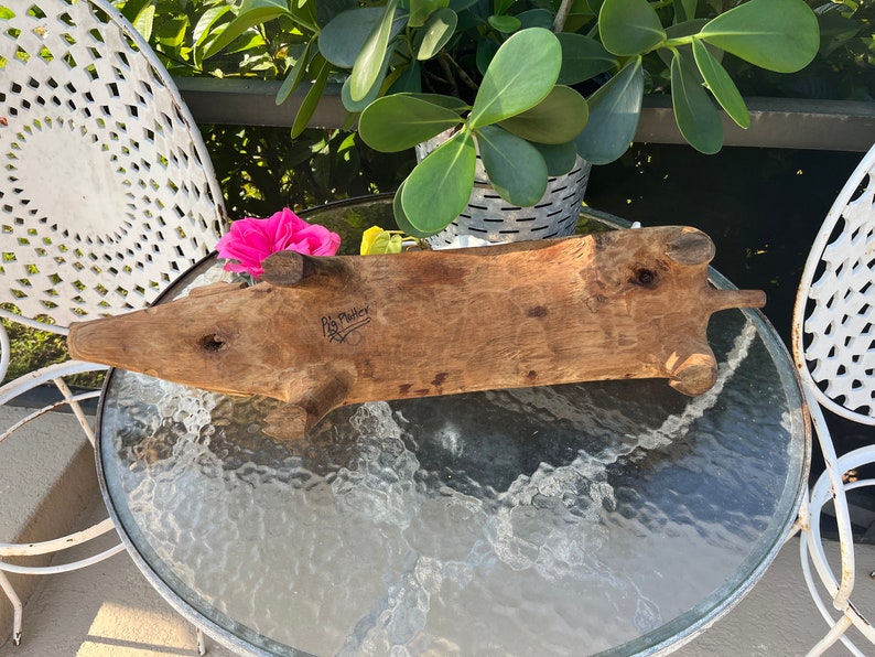 Midcentury French Pig Platter Serving Pig Platter Tray Pig Etsy