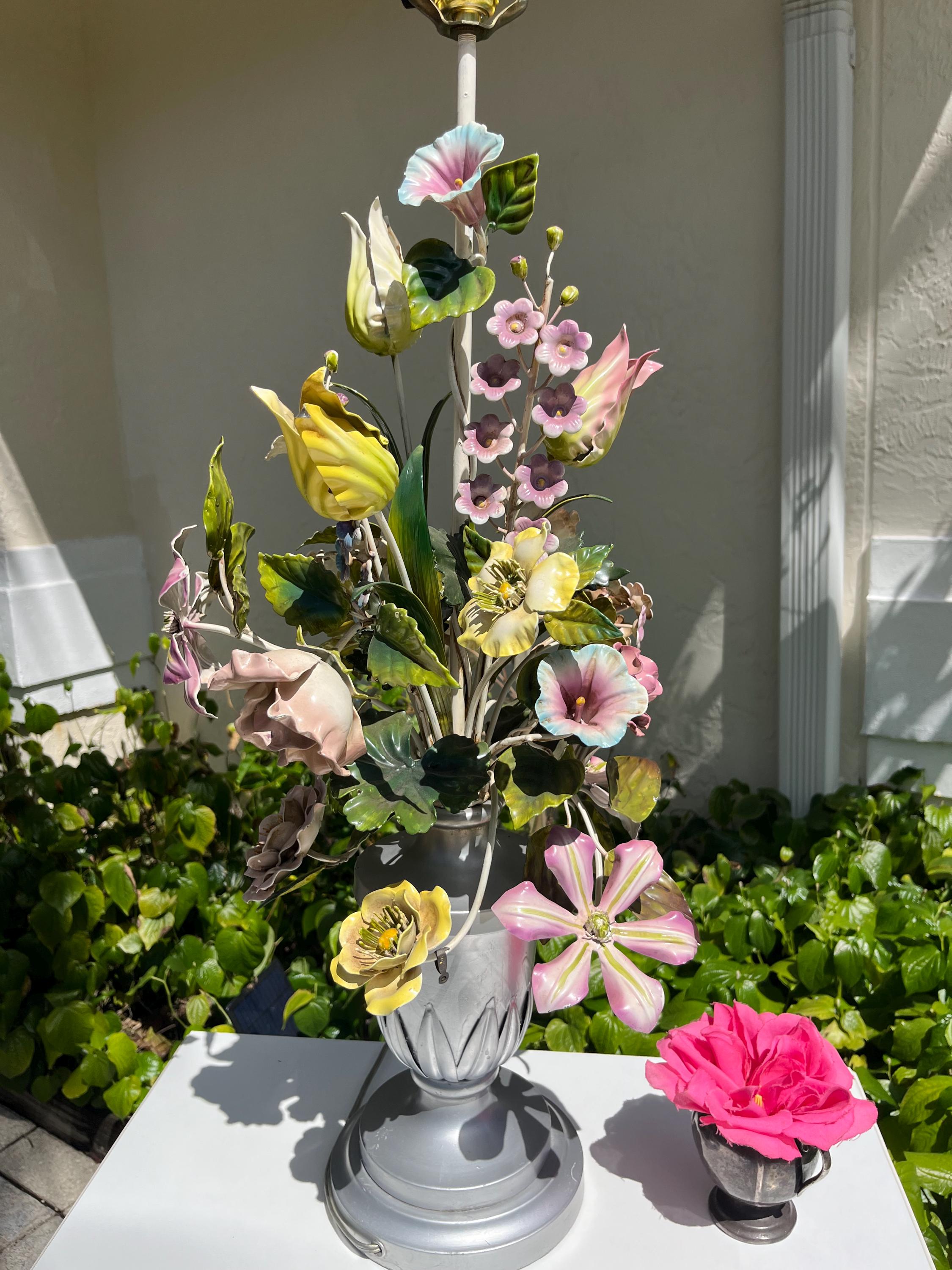 Italian Tole Flower - Etsy