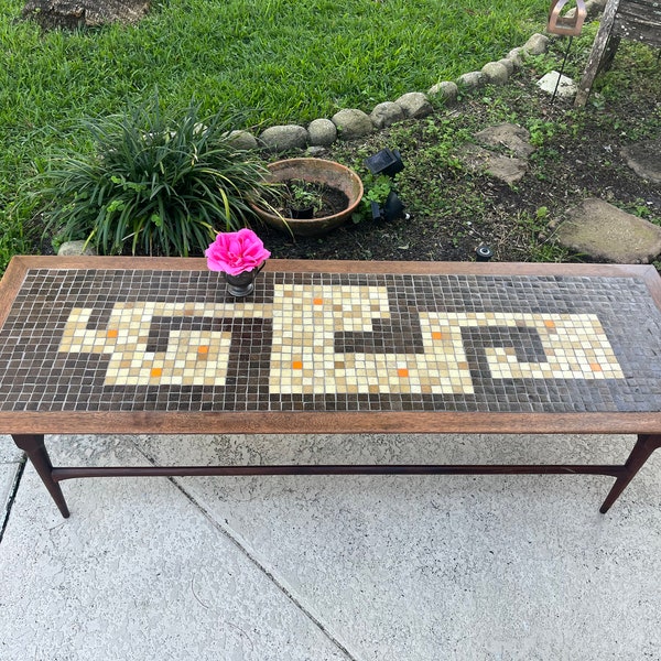 Mosaic Coffee Table Etsy