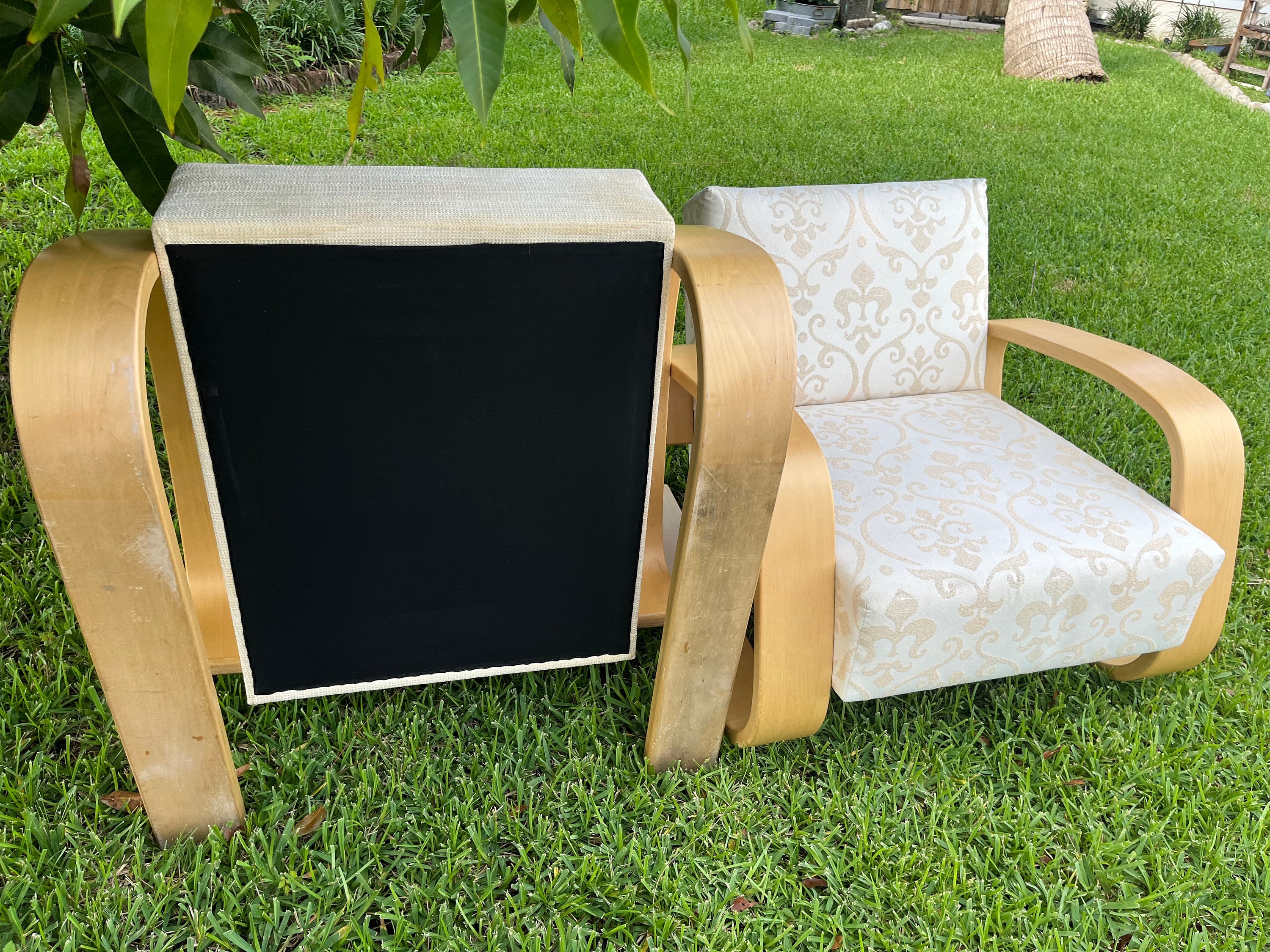Vintage Artek 400 Tank Armchair by Alvar Aalto, Cantilever