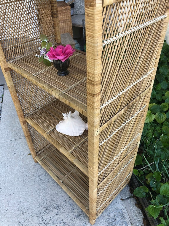 Etagere wicker deals