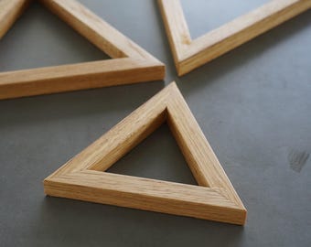 Pot and pan trivet set triangle