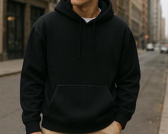 Custom Streetwear Hoodie: Soft Cotton Blend, Bold Colors