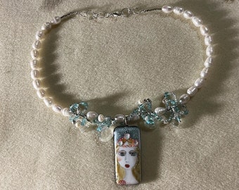 Freshwater Pearl Snow Fairy Necklace