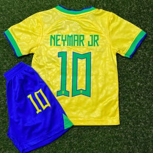 Kids Brazil Neymar 24/25 Soccer Kit