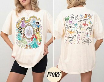 Camiseta de princesa, Camiseta con el logo de la princesa, Camiseta del castillo, Camiseta para el viaje de chicas a WDW, Moana, Tiana, Cenicienta, Bella, Rapunzel