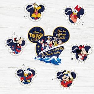 Personalized Our 1st Disney Cruise Ship Family Magnet, Custom 1st Cruise Magnet For Cruise Ship Magnet Cruise Door Magnet Disney Wish Magnet