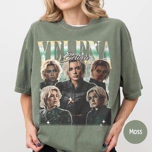 Yelena Belova Thunderbolts Comfort T-Shirt, Yelena Belova Avengers Movie Shirt, Thunderbolts 2025 Boyfriend Girlfriend Gift, Superhero Shirt