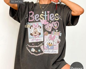 Minnie Mouse Daisy Duck Besties Shirt, Magical Friends Vacation Tee