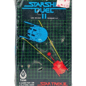 Vintage 1982 FASA Star Trek III Starship Duel II Board Game New Sealed