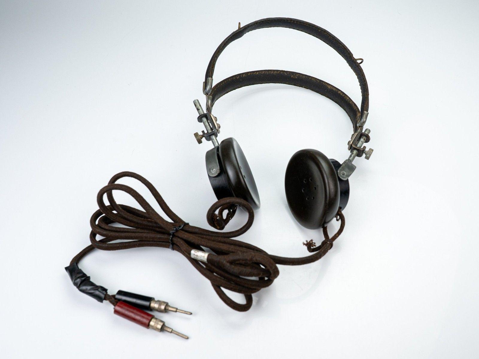 Vintage radio headphones - Etsy 日本