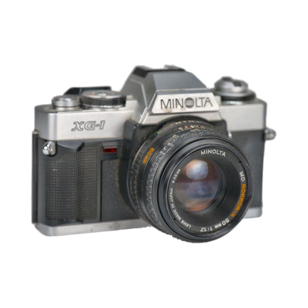 Minolta XG-1 w/ 50mm 1.7 Lens Parts/Repair Only