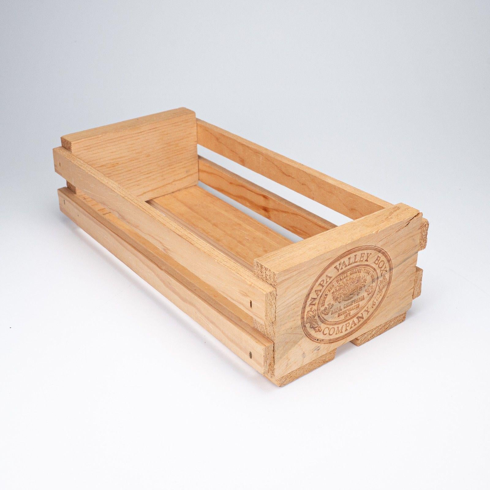 Napa Valley Cassette Wood Crate - Etsy