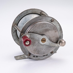 antique baitcasting fishing reels MILES BAY MODEL NO V-7355 Vintage bait casting collectible reel Fishing RARE Antique Baitcaster Reels!