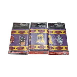 Imperial Batman & Robin Vinyl Wallpaper Border, 3 Rolls
