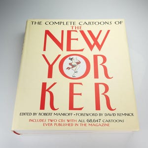 ニューヨーカー誌掲載漫画全集 1925-2004 書籍と2枚組CD-ROMセット（サイン入り）
