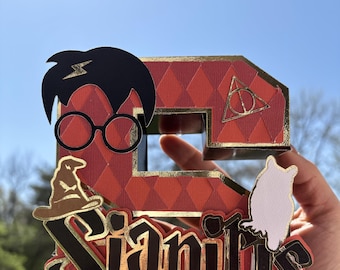 3D Hogwarts House Letter Initial | Custom/Personalized