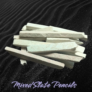 Mixed Slate Pencils 200g