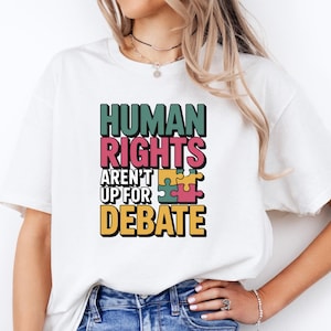 Frauenrecht-T-Shirt: Aktivistinnen-T-Shirt für soziale Gerechtigkeit, Gleichheit zählt